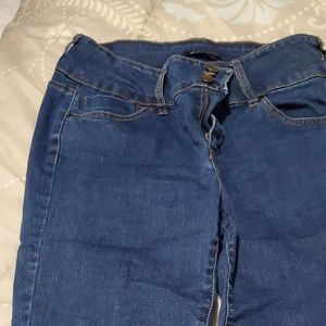 D jeans denim capri